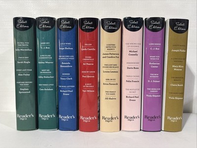 Lot Of 8 - Reader's Digest Select Editions HCDJ 2017-2022