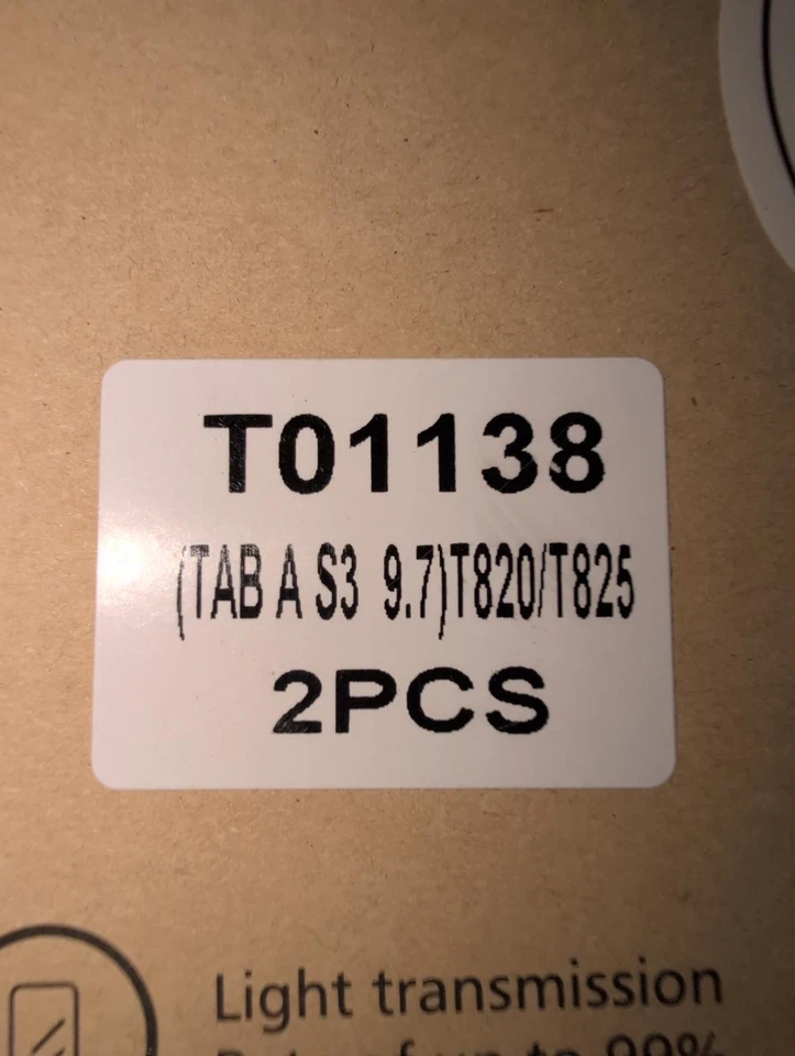 GLASS SCREEN PRO+ for Samsung Galaxy Tab S3 9.7-inch tablet. (2PCS) - Image 4 of 4