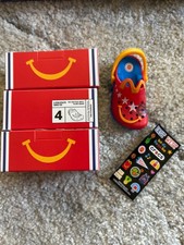 McDonald's Happy Meal Toy 2026 Red 5 Star Athlete Crocs Toy 4