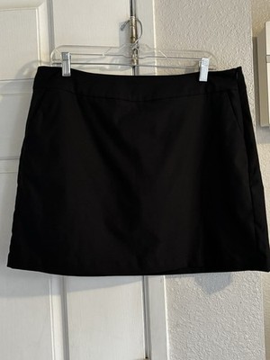 Women s Dri Fit Nike Black Golf Skirt NEW Size 12