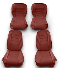Sitzbezüge Bezüge  für W126 Coupe 1. Serie 1979-1985 dunkelrot