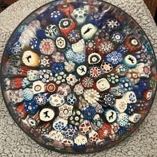 Vintage 1967 Springbok Circular Puzzle BACCARAT MILLEFIORI PAPERWEIGHT Complete