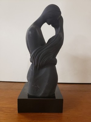 Vintage Embrace II Sculpture designed by Boris Roberman Austin Productions 1991