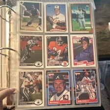 Topps Donruss Score Upper Deck 1989 MLB NFL Sports Trading Card Lot 90 Cards