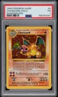1999 POKEMON BASE SET SHADOWLESS #4 CHARIZARD-HOLO PSA 1
