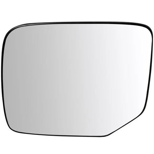 Mirror Glass Flat Heated For 09-15 Honda Pilot Driver Side W/Plate