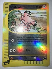 Pokemon Cards Snubbull 101/144 Reverse Holo Skyridge Common NM on eBay