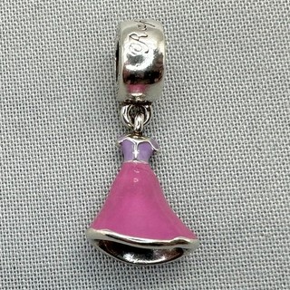 Autentico Charm/Perla Abito Pandora Disney Raperonzolo Argento 925 791819ENMX