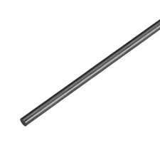 Carbon Fiber Rod Pole, 6mm x 450mm for RC Plane DIY Tool, Pack of 1