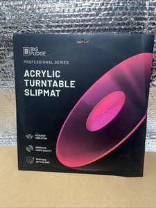UK-Made Frosted Acrylic Turntable Slipmat - Various Colours - CLEARANCE - Fits Pro-Ject, Rega, Sony