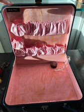 Borsa trucco ELISABETH ARDEN valigia beauty viaggi professionale VINTAGE 1950