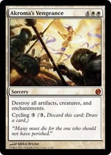 Akroma's Vengeance -Foil Near Mint MTG From the Vault: Twenty