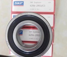 1PCS Brand New SKF 6206-2RS1/C3 Deep Groove Ball Bearing Fast Delivery