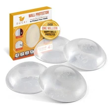 Ducki Door Stop Wall Protector | Self Adhesive Door Knob Wall Protectors from...