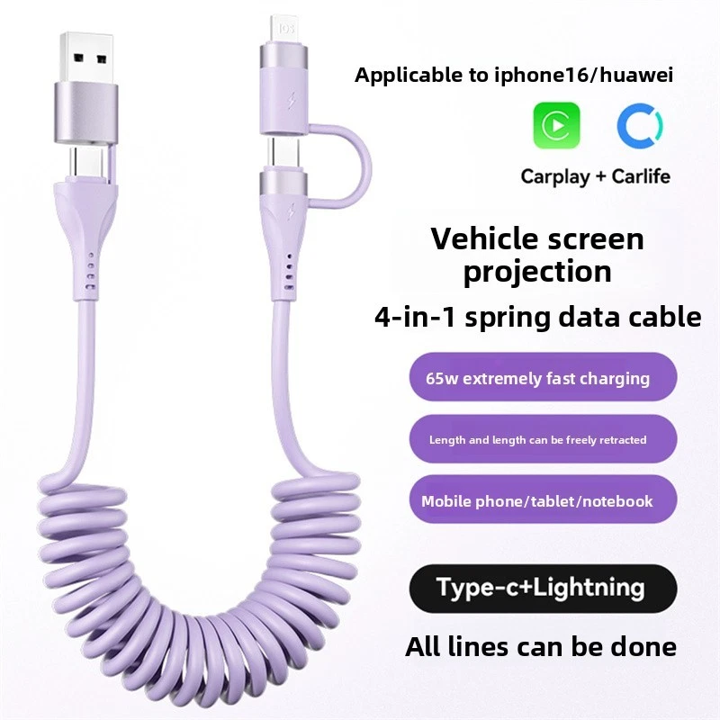 90W Super Fast Charging USB Type C Car Charger For Samsung iPhone Android Phone - Image 3 of 4