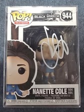 Cristin Millet Signed Nanette Cole Black Mirror Funko #944 JSA
