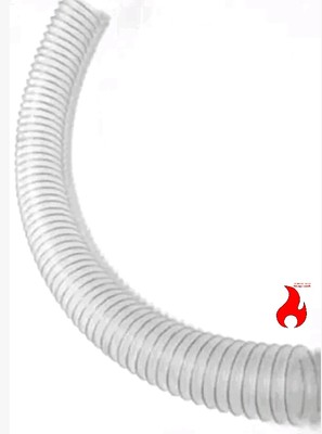 Pelletschlauch 0,5m. D65mm nach DIN Brandschutz. Made in Germany 