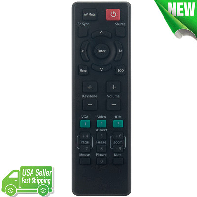 B-2701 Replace Remote Control for InFocus Projector IN124STx IN3146 IN136 IN5142