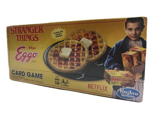 Stranger Things Eggo Waffle Card Game By Hasbro Netflix EBay