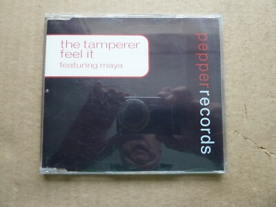 THE TAMPERER FEATURING MAYA - FEEL IT - CD SINGLE - PEPPER / JIVE RECORDS