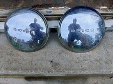 Two Factory Original 1954 1960 Buick Special Super Roadmaster Dog Dish Hubcaps