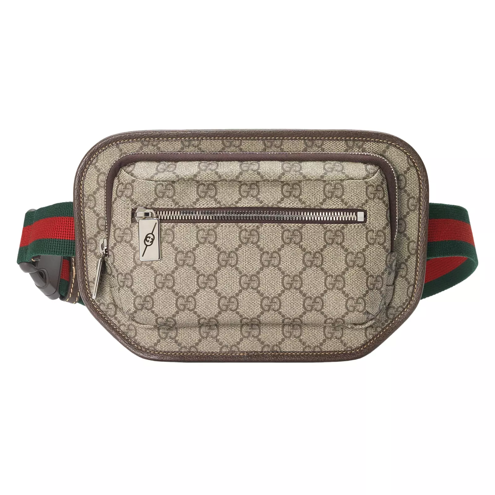 Sac ceinture toile GUCCI beige et ébène GG neuf et authentique