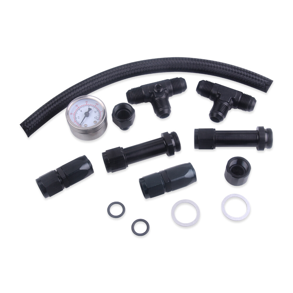 Braided Fuel Line for Holley 4150 4500 Dominator Carb 8AN AN8 high