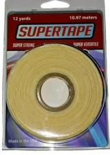 SuperTape Super Tape 1/2" x 12 Yard Rolls Tape Non Glare, Lace Wigs, Toupee-NEW