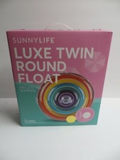 NEW in box SunnyLife Luxe Twin Round Float In...