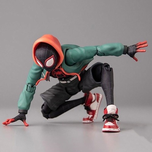 New Spider-Man: Across The Spider-Verse Miles Morales 13cm Action Figure In Box - 第 3/17 張圖片