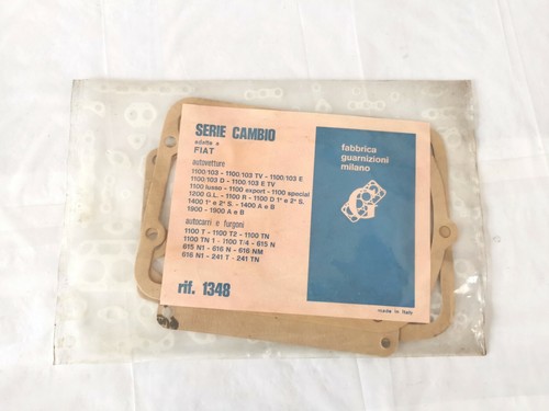 SERIE GUARNIZIONI CAMBIO FIAT 1100/103 1200 1400 1900 615N 616N 241T NOS - 第 1/2 張圖片