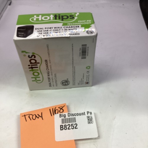 1 (Box of 10) Hottips! 20 Watt / 12 / 15 Watts Wall Charger with Dual USB Ports - 第 4/4 張圖片