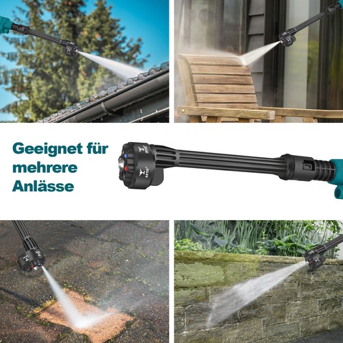 Für Makita 18V 2 Akku Hochdruckreiniger Auto Wasser Druckreiniger Spritzpistole - Bild 8 von 14