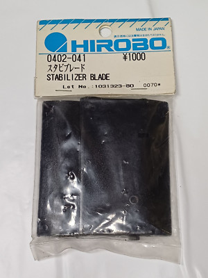 Hirobo Shuttle Stabilisator Blade Flybar Paddel 0402-041 für RC Modellhubschrauber