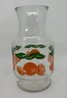 Vintage Anchor Hocking Orange Juice Carafe Pitcher Jug Holds 64 ounces