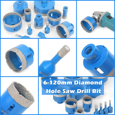 6-120mm Diamond Hole Saw Core Drill Bit For Tile Ceramic Porcelain Marble Stone 