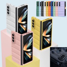 Fr Samsung Galaxy Z Fold 6 5 4 3 Slim Folding Hard PC TPU Shockproof Phone Case