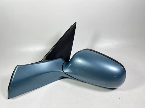 2003-2009 Saab 9-5 Sedan Driver Left Mirror power heated Ice Blue metallic