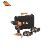 TRAPANO PERCUS/AVV 18V AEG BSB 18G4 - 202C 13MM + 2 batterie litio 2AH + VALIGET