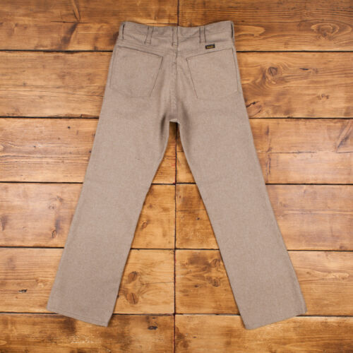 Pantalones Pantalones Wrangler Wrancher 30x30 Western Para Hombre Rectos Beige - Imagen 3 de 10