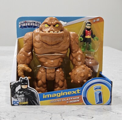 Fisher Price Imaginext DC Super Friends Oozing Clayface & Robin