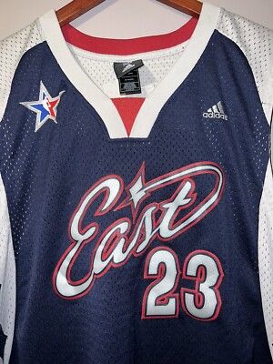 2007 LEBRON JAMES ALL STAR SWINGMAN ADIDAS JERSEY XL