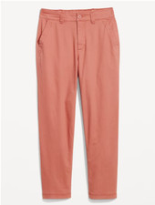 Old Navy Womens High-Waisted OGC Chino Pants Amberglow Size L Tall NWT