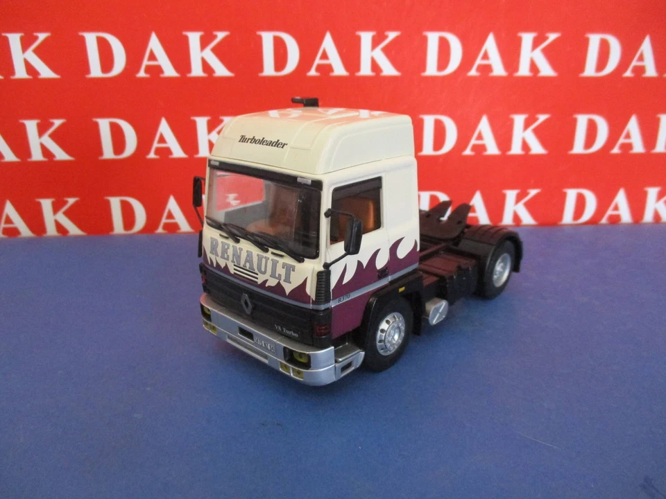 Die cast 1/43 Modellino Camion Truck Renault R370 Turboleader Mighirian 1984-86 - Immagine 2 di 4