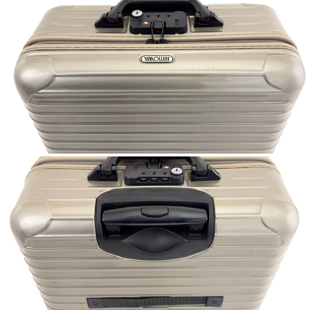 バッグ RIMOWA SALSA BOAD CASE 23L Rimowa Salsa 23L Sand Gold 2-wheels Carry Case Suitcase