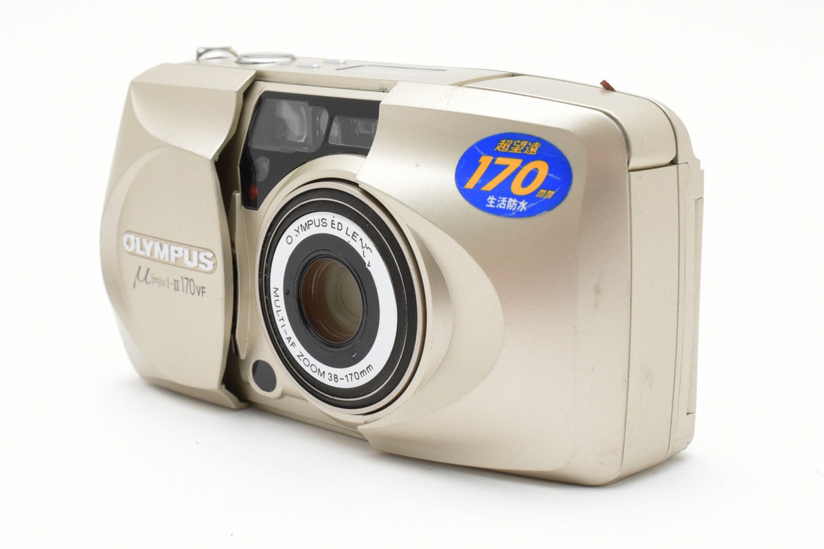Olympus mju μ II 170 VF 35mm Point & Shoot Film Camera From