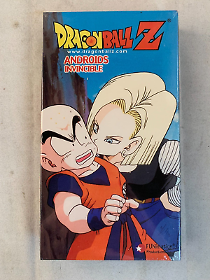 Dragonball Z Invasion Uncut VHS Androids Saga DBZ Anime Toriyama Untested  Vtg 704400024535