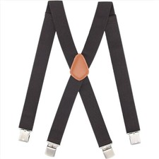 Versatile Heavy Duty X-Back Suspenders for Every Occasion - Adjustable Size