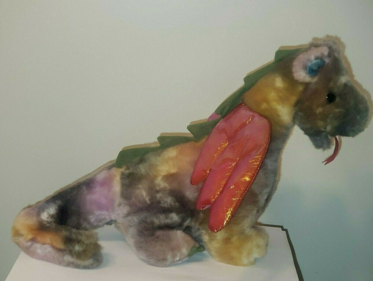 Ty Beanie Buddy Large Plush SCORCH the Dragon 9.5
