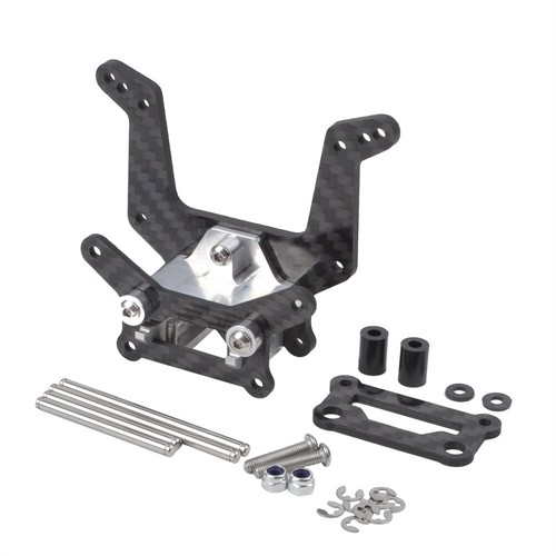 Custom Aluminum Parts Shock/bumper/Chassis Kit Für Tamiya DT-02 Chassis - Bild 6 von 23
